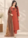K 1329 By Naisha Dhabu Cotton Aplic Work Kurti With Bottom Dupatta